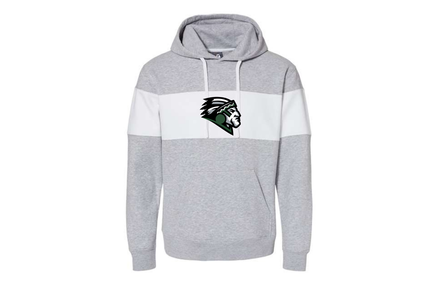 Warriors/Walnut Grove Colorblocked Hoodie