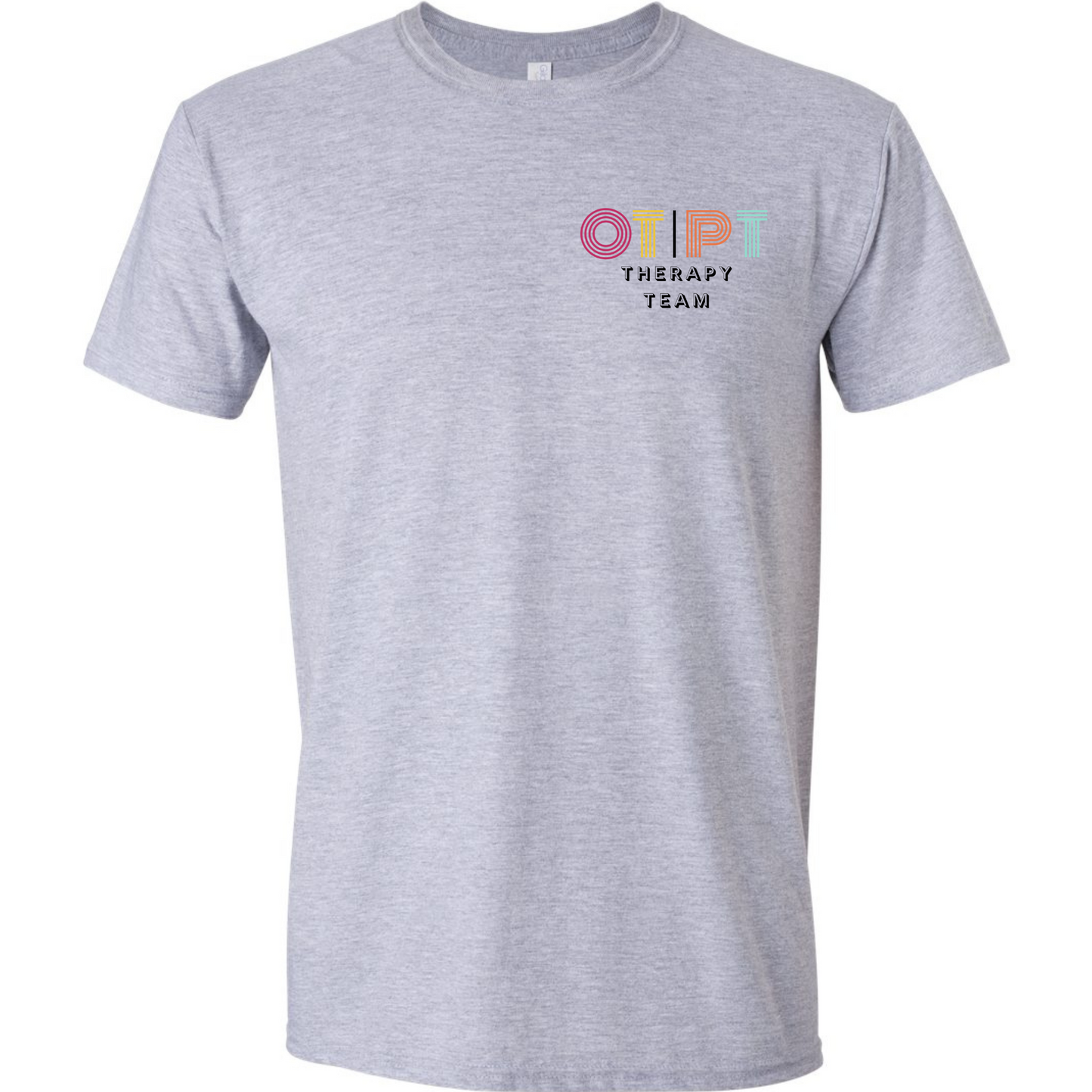 OT PT Pocket Print Tee on Gray - closing Friday 4.18