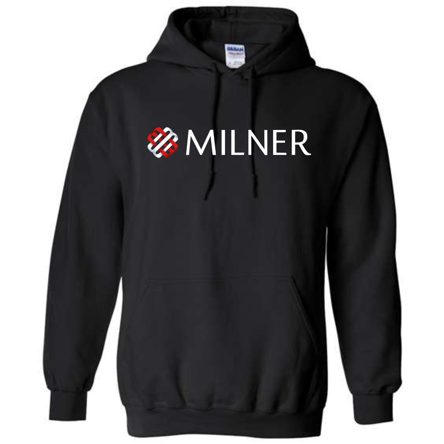 Milner Hoodie on Gildan Softstyle Black