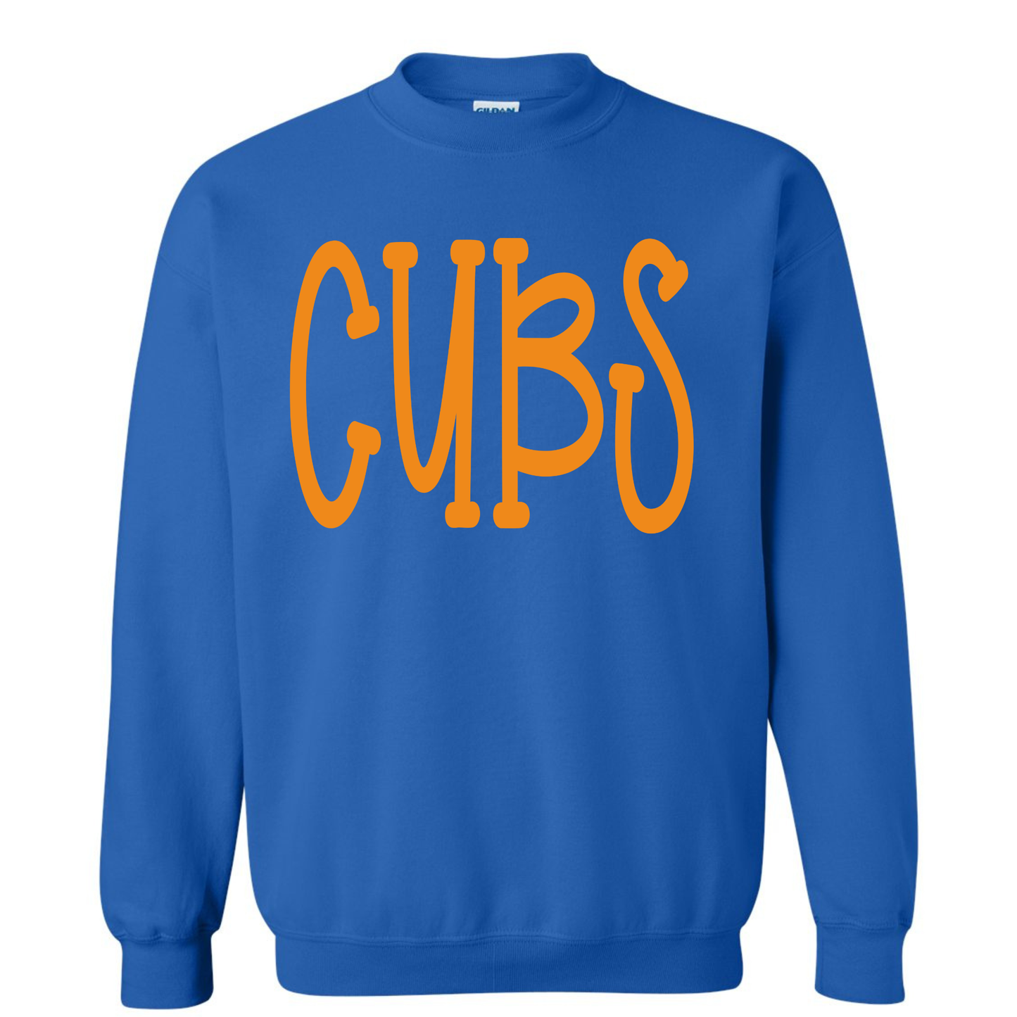 Oversized Mascot : Orange Cubs on Royal