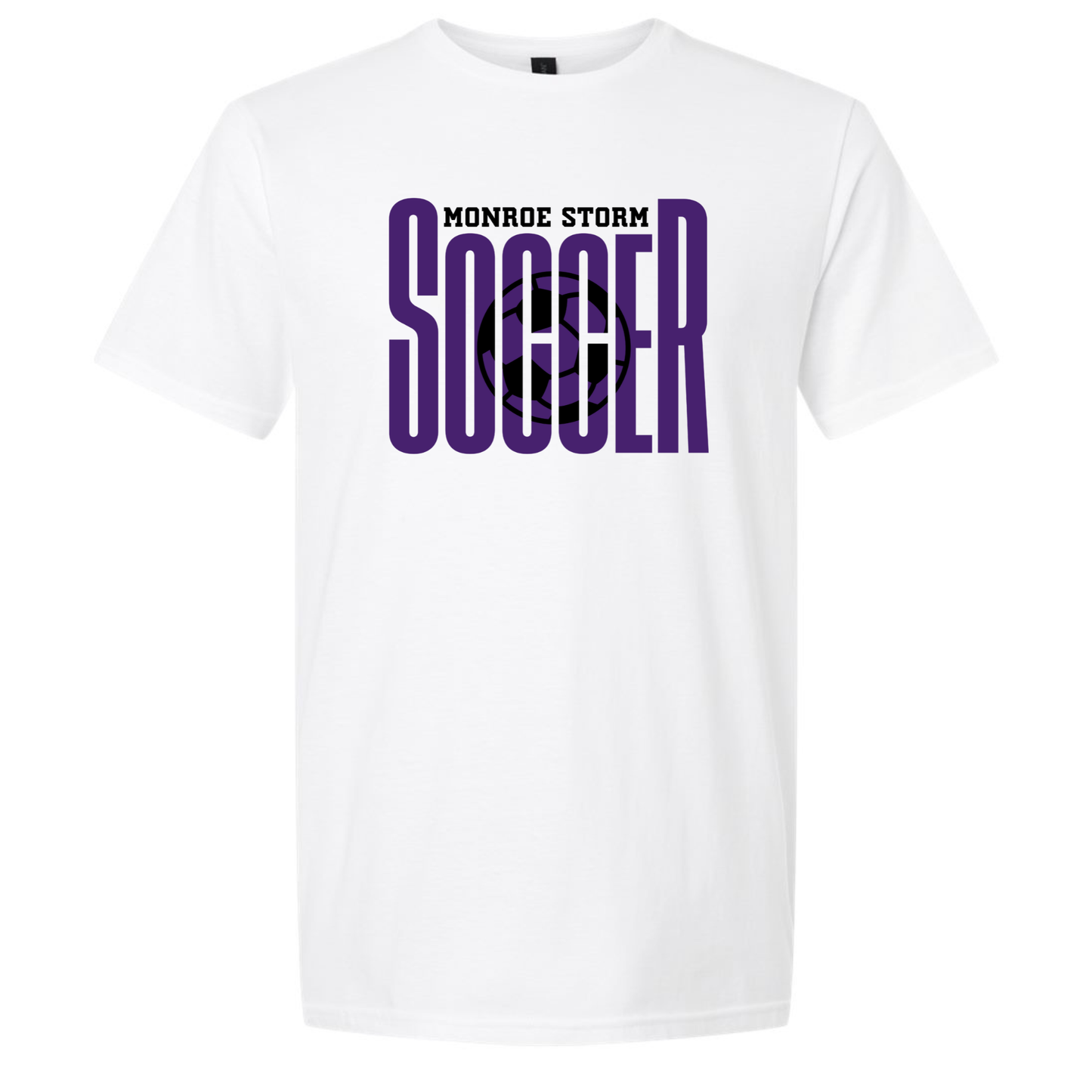 Monroe Storm Oversized SOCCER on Gildan