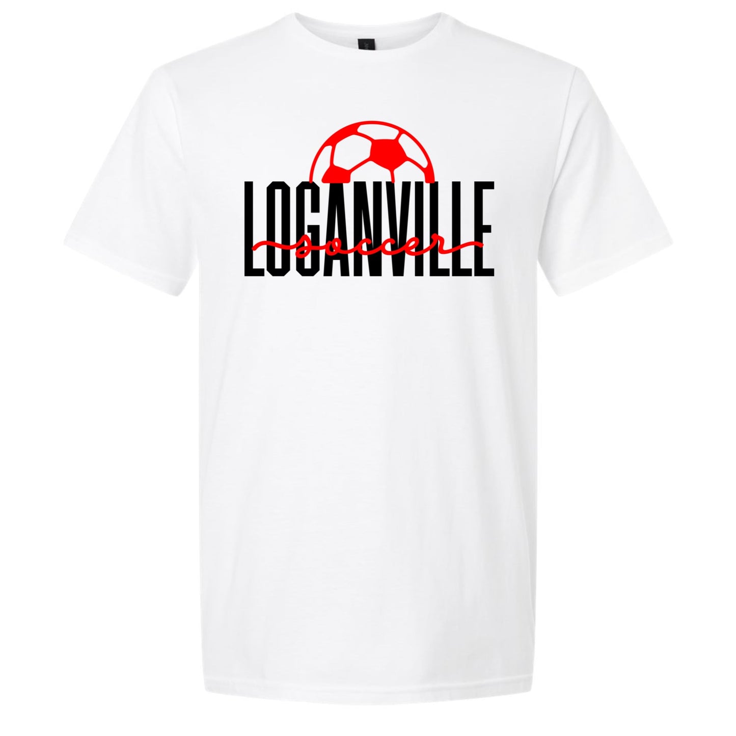 Loganville Soccer Script on Gildan
