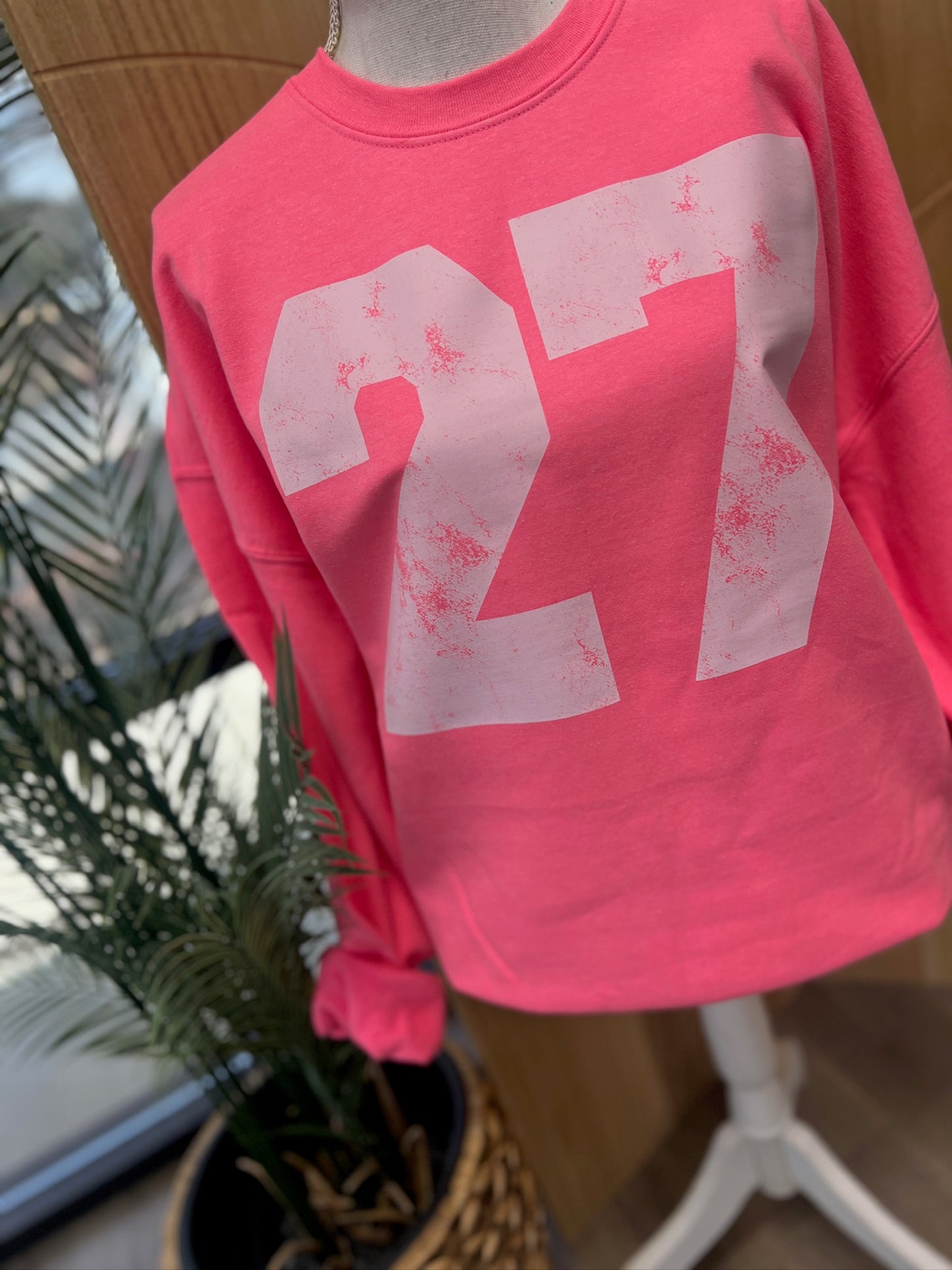 Custom Varsity Number Gildan Sweatshirt