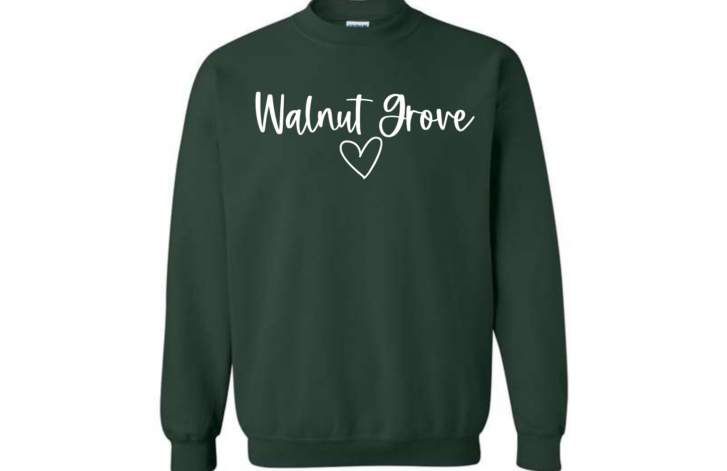 Walnut Grove Heart Crewneck Sweatshirt