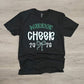 Warrior Cheer 2026 Bow on Gildan Softstyle Black