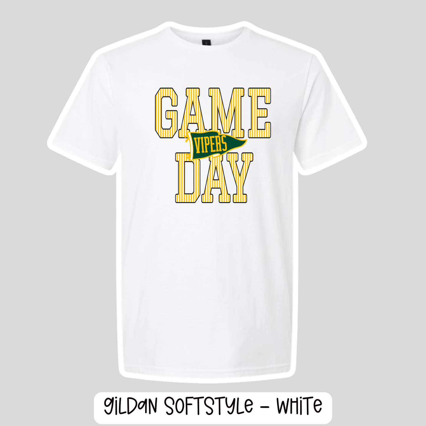 ATL VIPERS: White Tshirt Designs