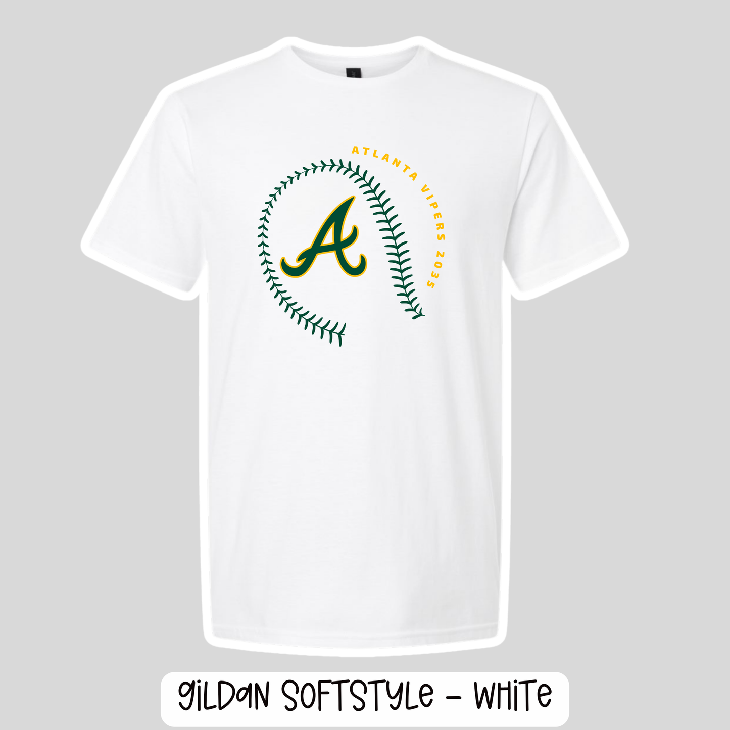 ATL VIPERS: White Tshirt Designs