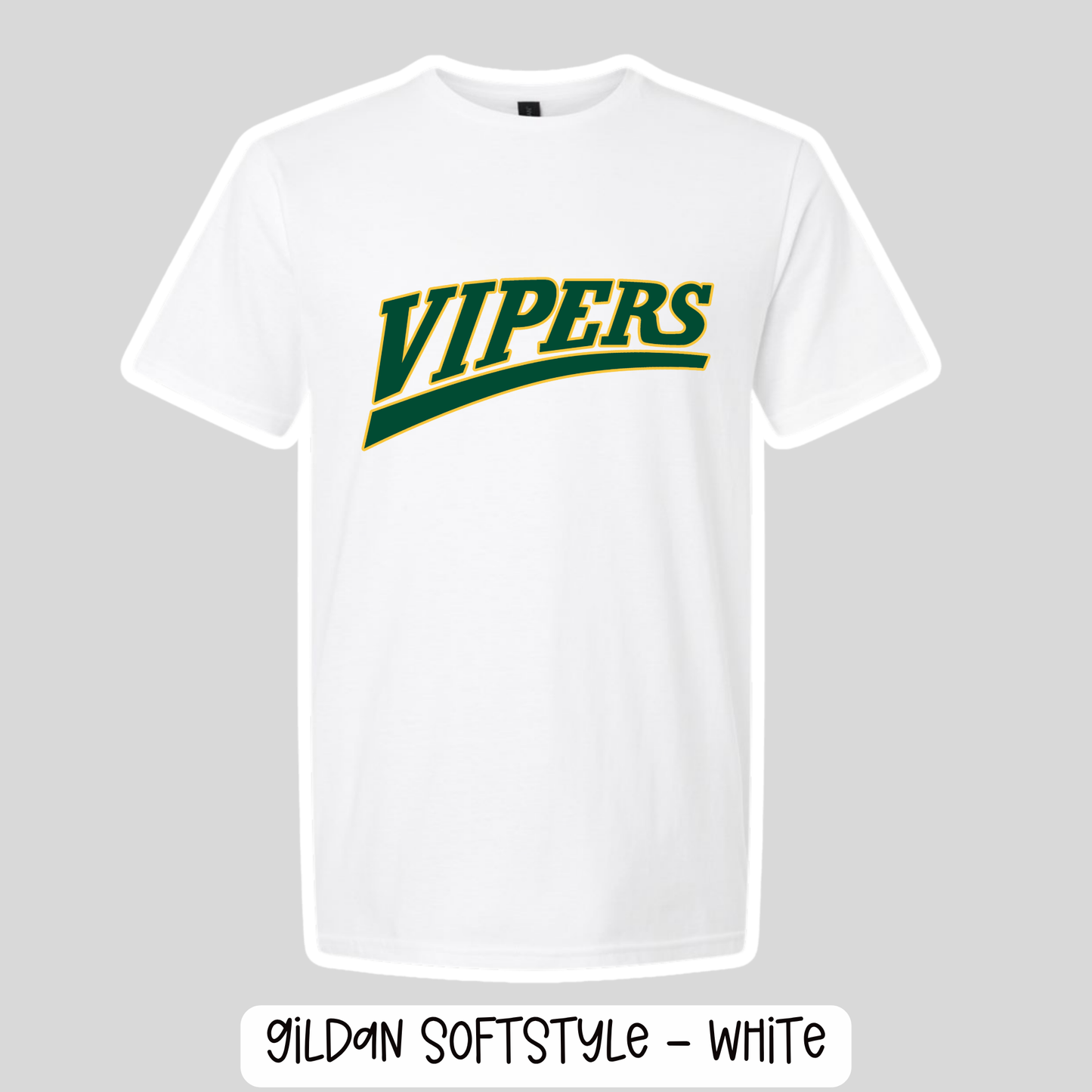 ATL VIPERS: White Tshirt Designs