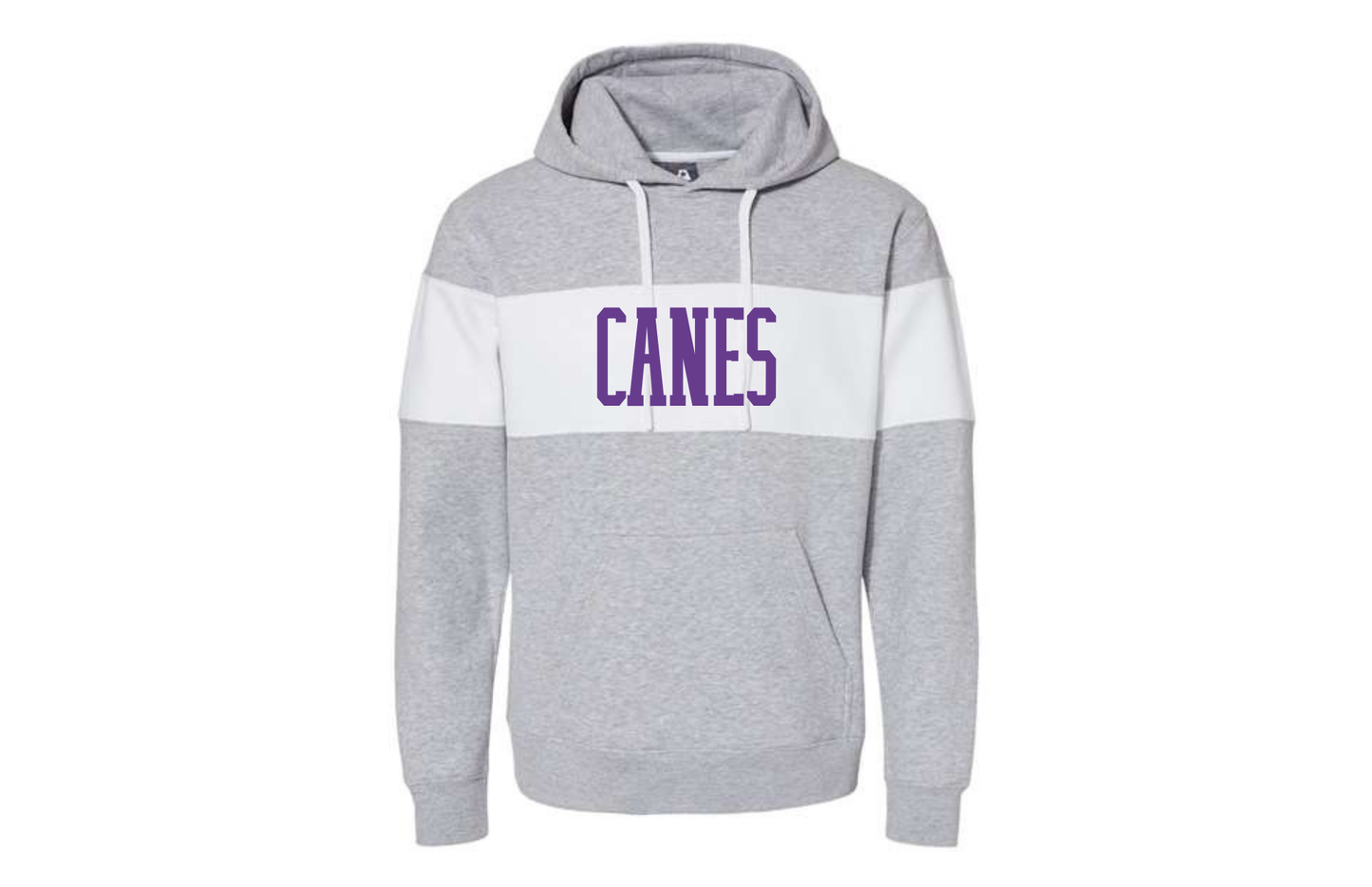 Canes/Monroe Colorblocked Hoodie