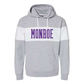 Canes/Monroe Colorblocked Hoodie