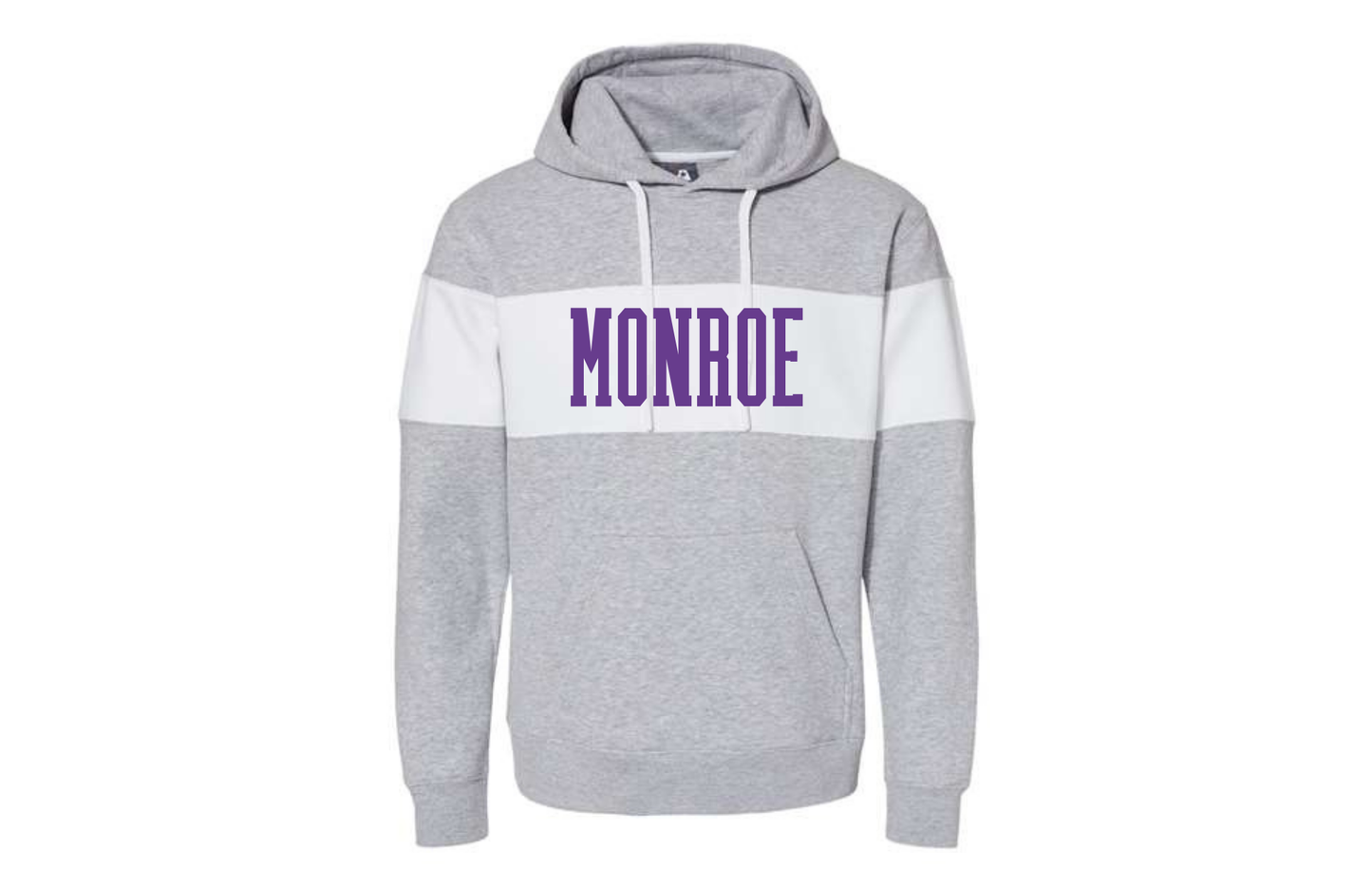 Canes/Monroe Colorblocked Hoodie