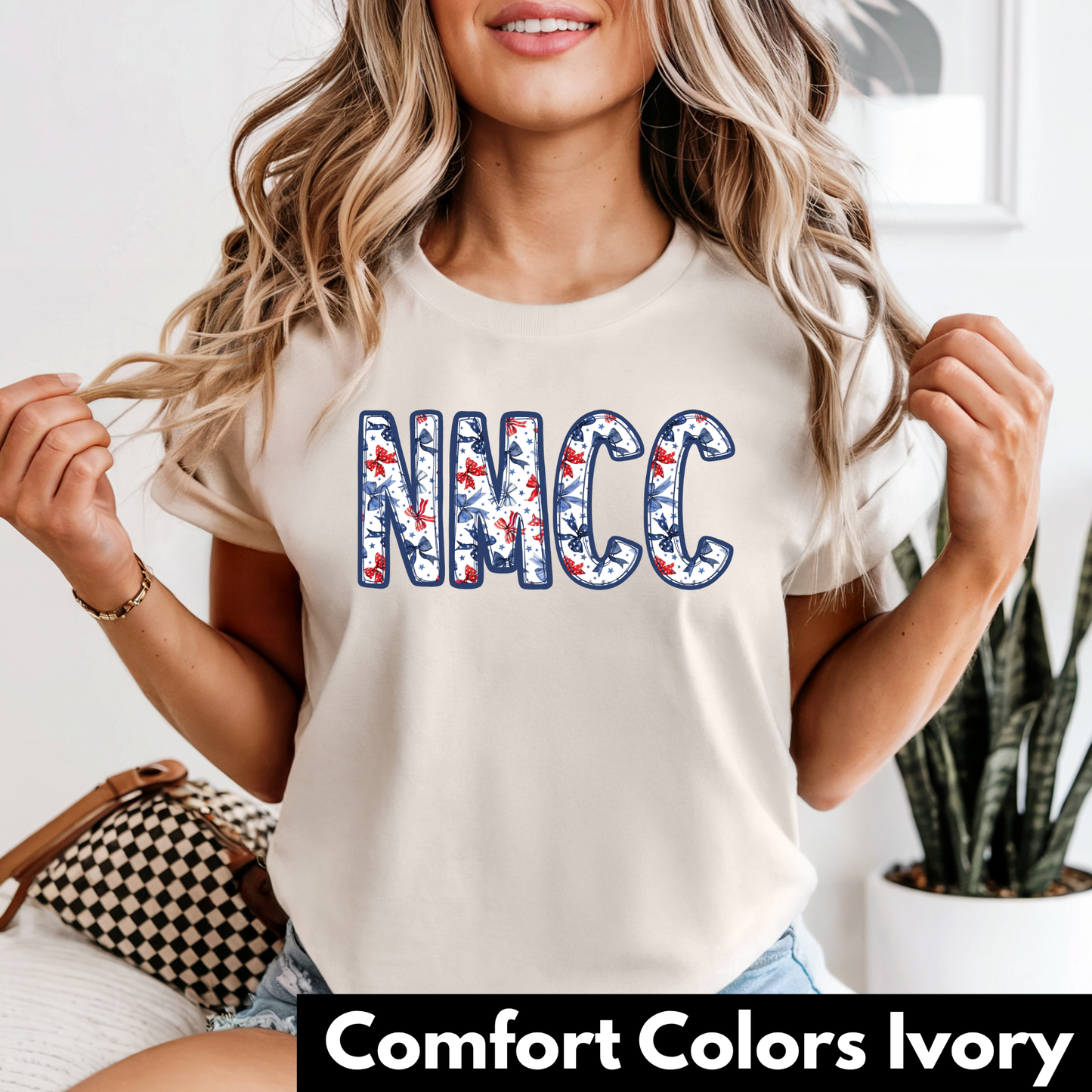 NMCC 2026: NMCC Red/Blue Patterned Letters