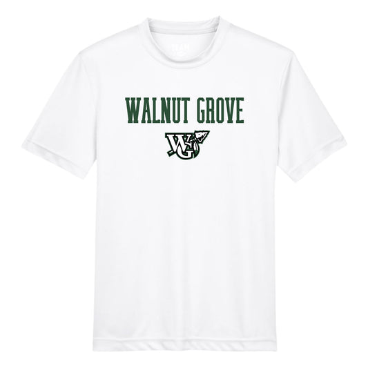 Walnut Grove With Logo on Team365 Drifit White