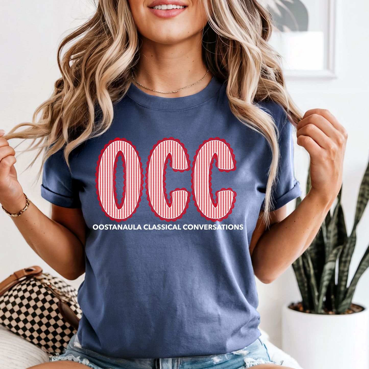 OCC 2026: Red Lace Letters on CC China Blue