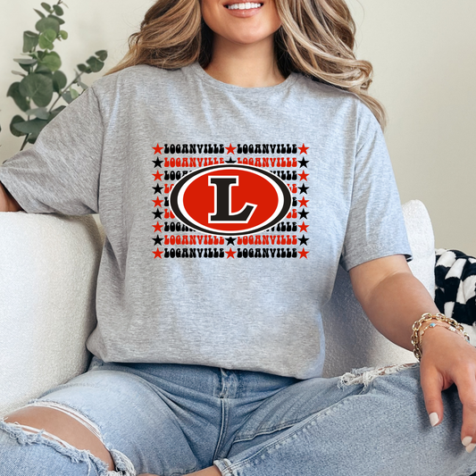 LOGANVILLE MIDDLE: Loganville Star Stack with Logo - closing 7/17