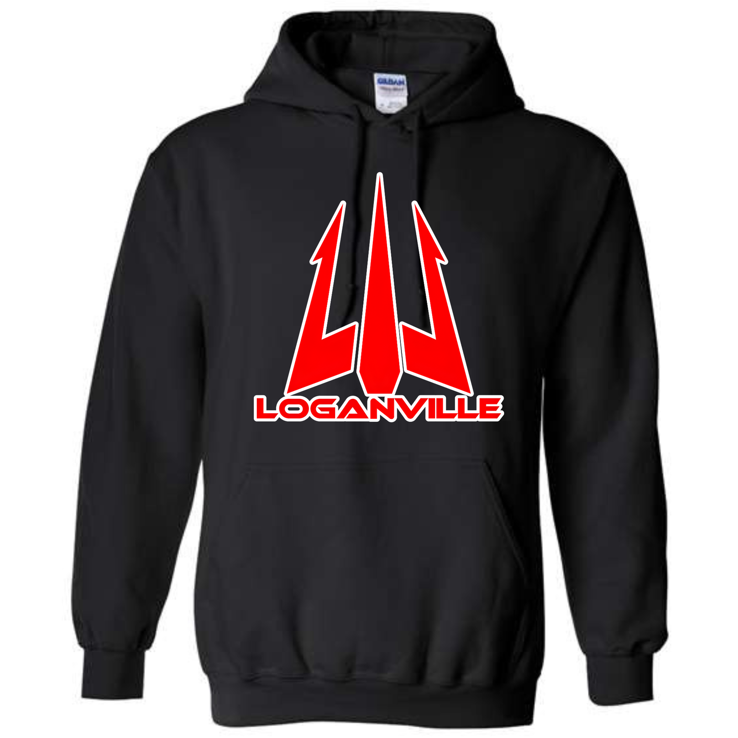 LOGANVILLE MIDDLE: Loganville Trident with White Outline - closing July 17