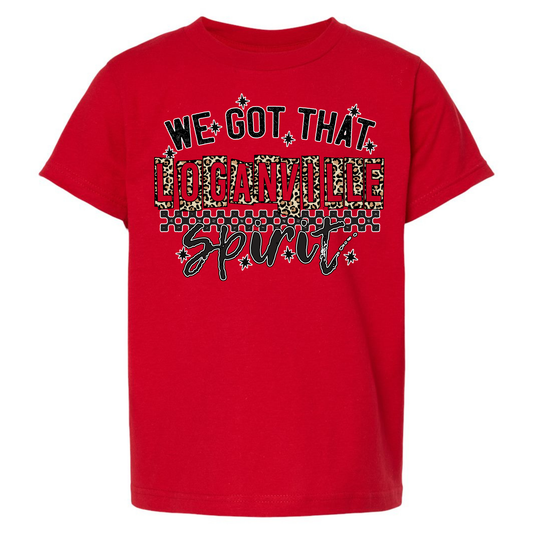We've Got That Loganville Spirit (Leopard) on Gildan