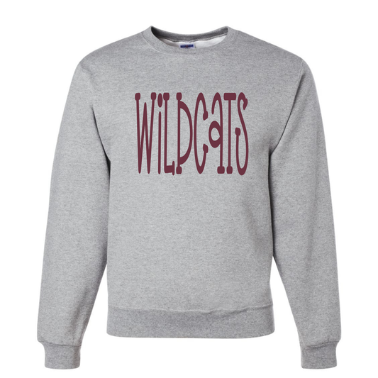 Oversized Mascot : Wildcats on Gildan