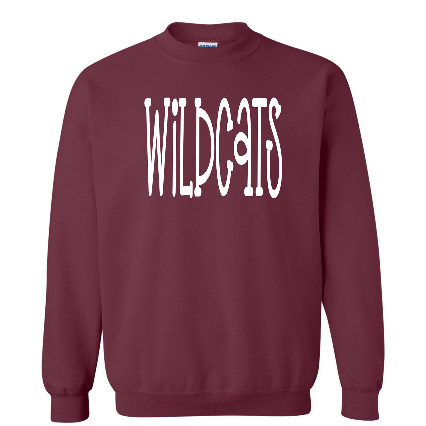 Oversized Mascot : Wildcats on Gildan