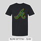 ATL VIPERS: Black Tshirt Designs