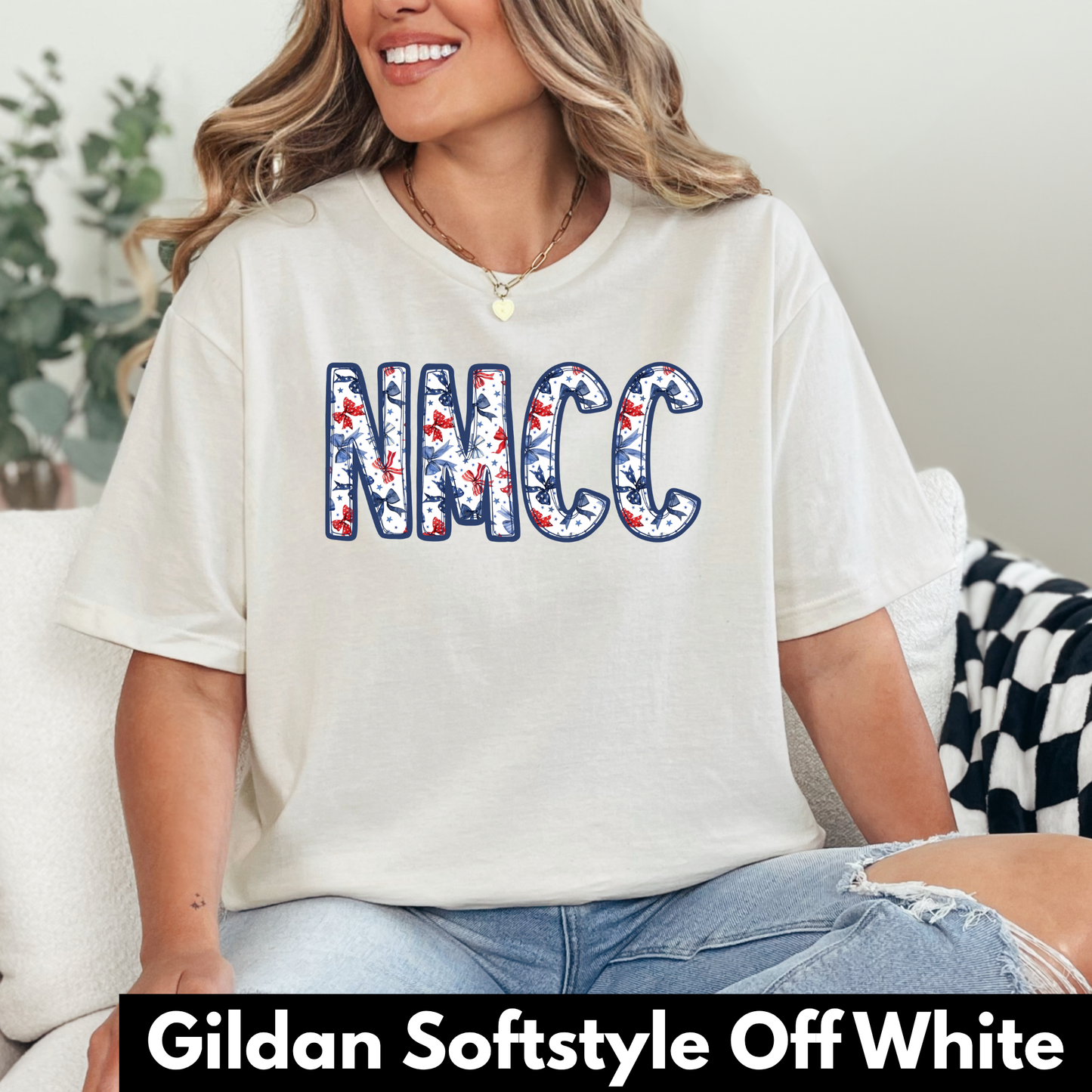 NMCC 2026: NMCC Red/Blue Patterned Letters