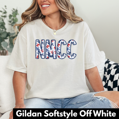 NMCC 2026: NMCC Red/Blue Patterned Letters