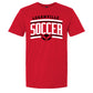 Custom Varsity-Style Soccer with Team/Mascot on Gildan