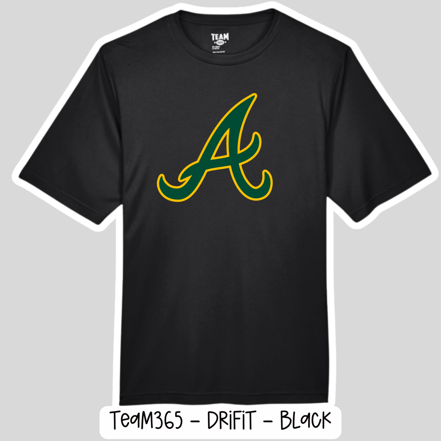 ATL VIPERS: DRIFIT Black Tshirts