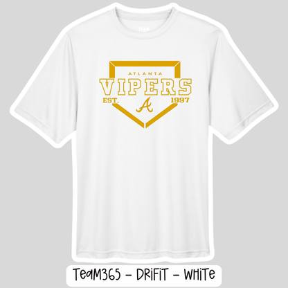 ATL VIPERS: DRIFIT White Tshirts