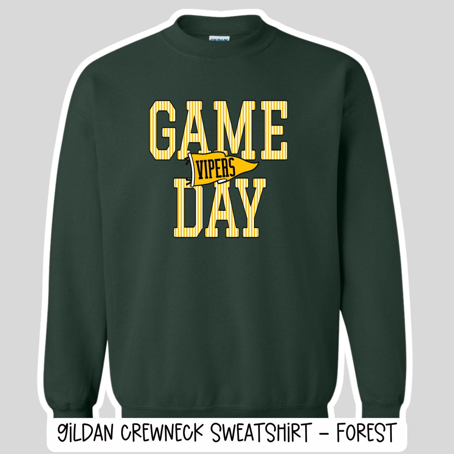 ATL VIPERS: Forest Crewneck/Hoodie Sweatshirts
