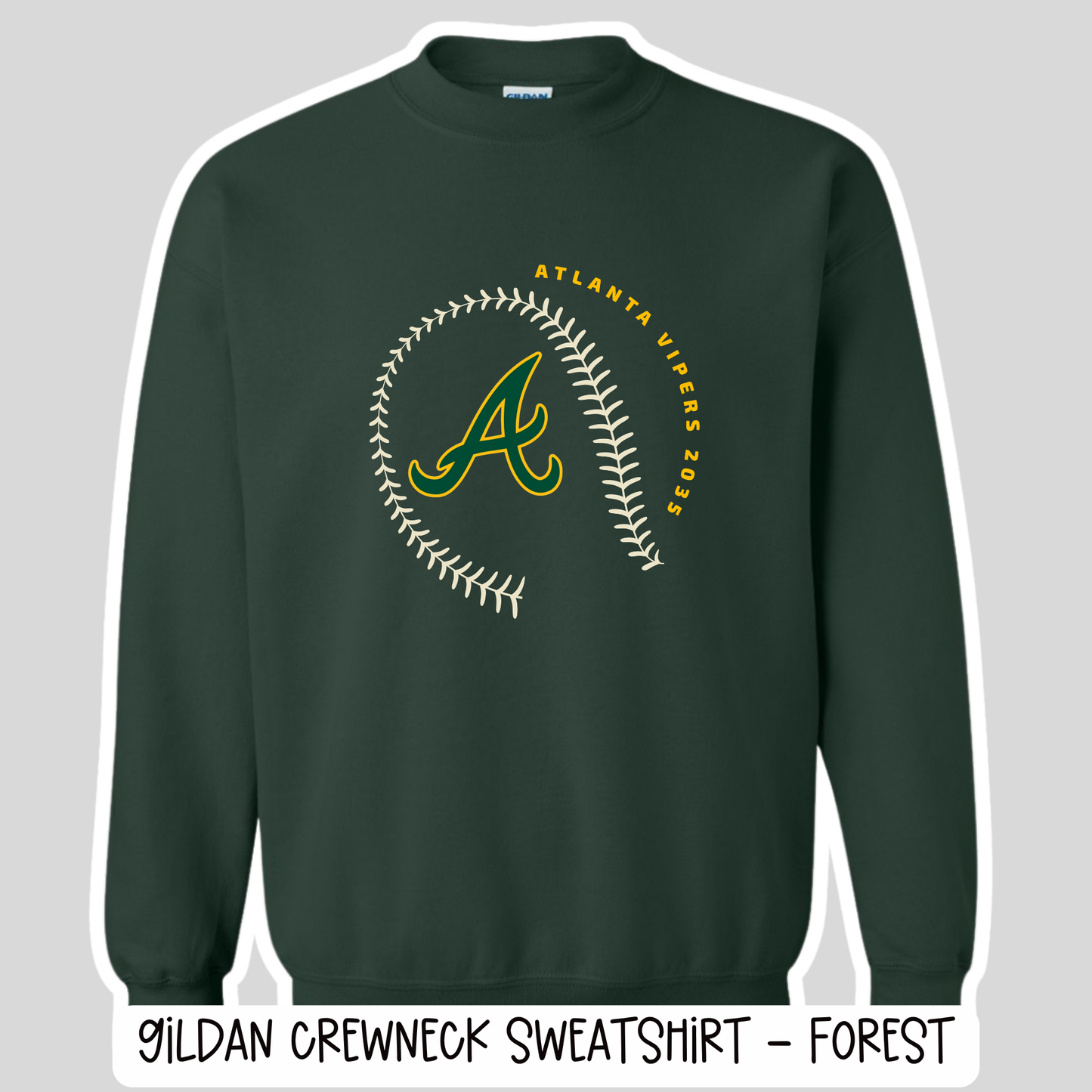 ATL VIPERS: Forest Crewneck/Hoodie Sweatshirts