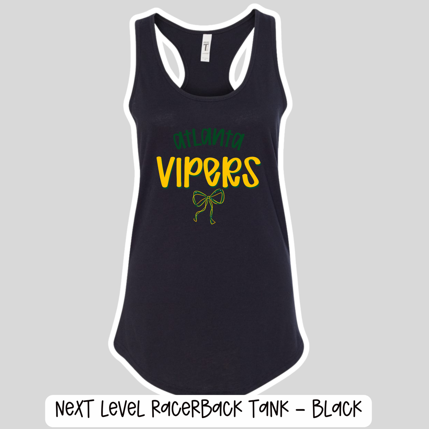 ATL VIPERS: Black Tank Designs