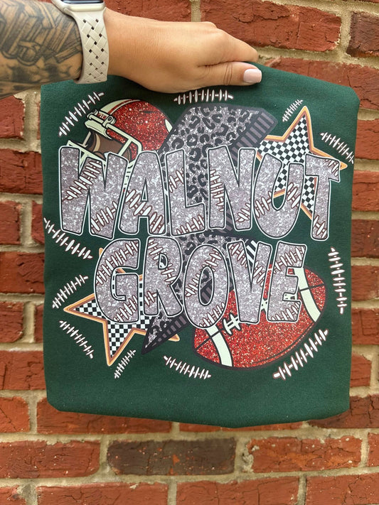 WALNUT GROVE Football On Forest