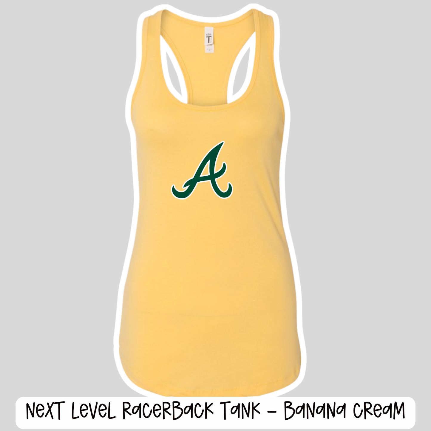 ATL VIPERS: Banana Cream Tank Designs