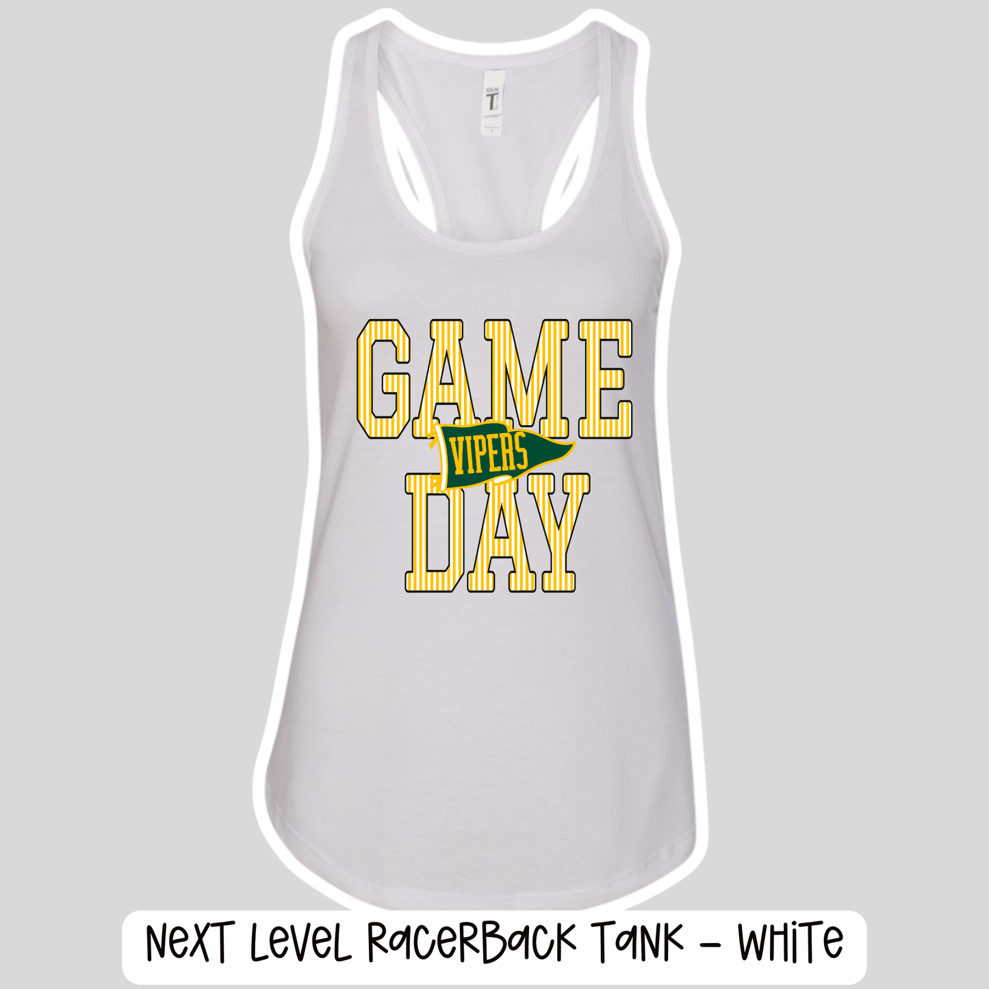 ATL VIPERS: White Tank Designs