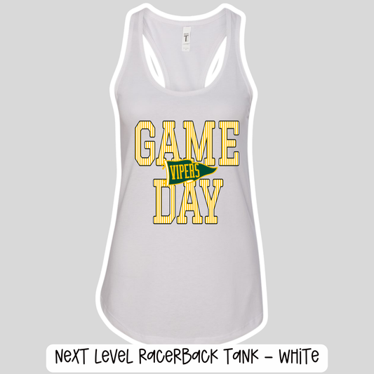 ATL VIPERS: White Tank Designs