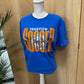 Parkview Oversized SOCCER on Gildan Softstyle Royal