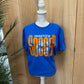 Parkview Oversized SOCCER on Gildan Softstyle Royal