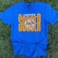 Parkview Oversized SOCCER on Gildan Softstyle Royal