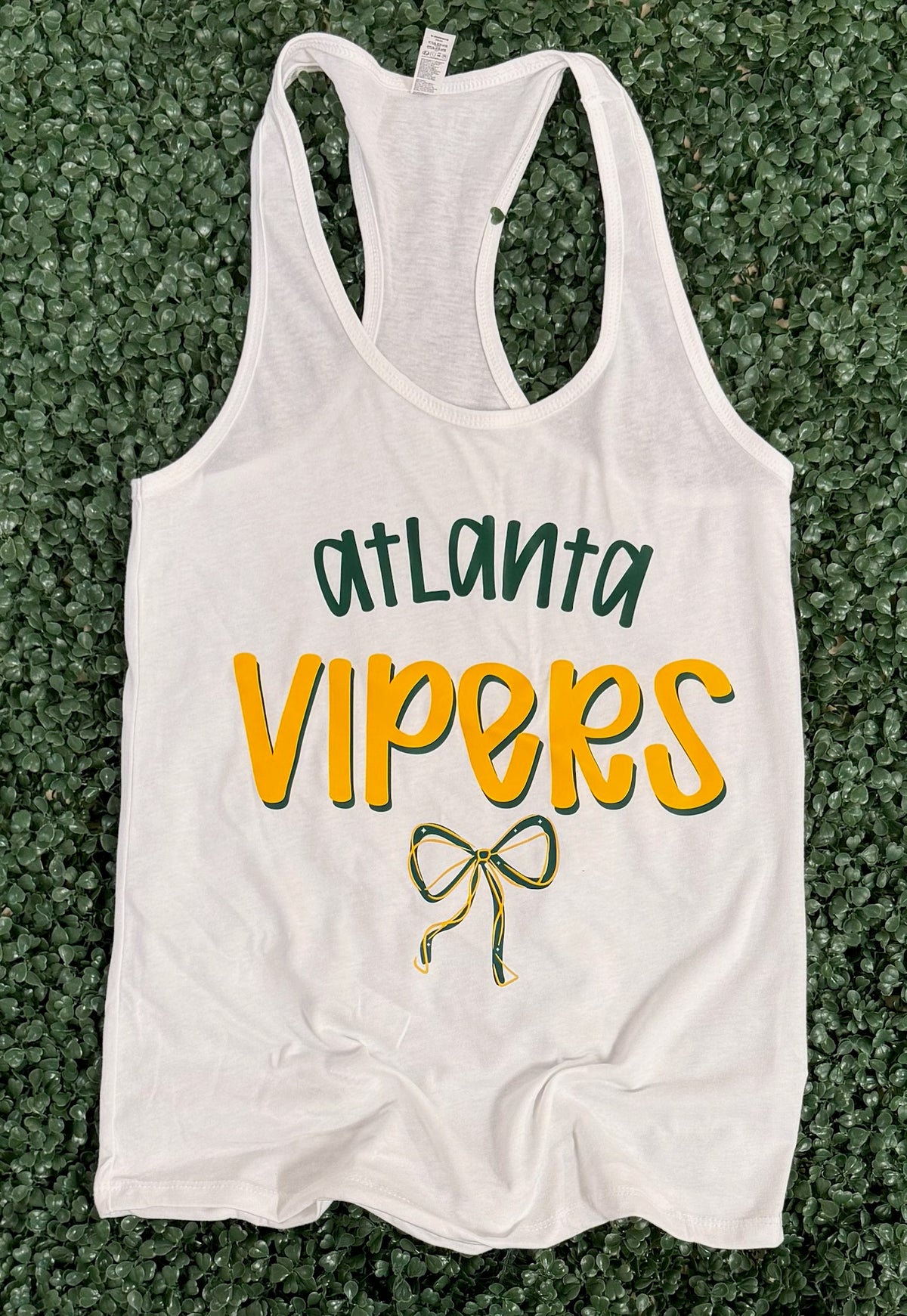 ATL VIPERS: White Tank Designs