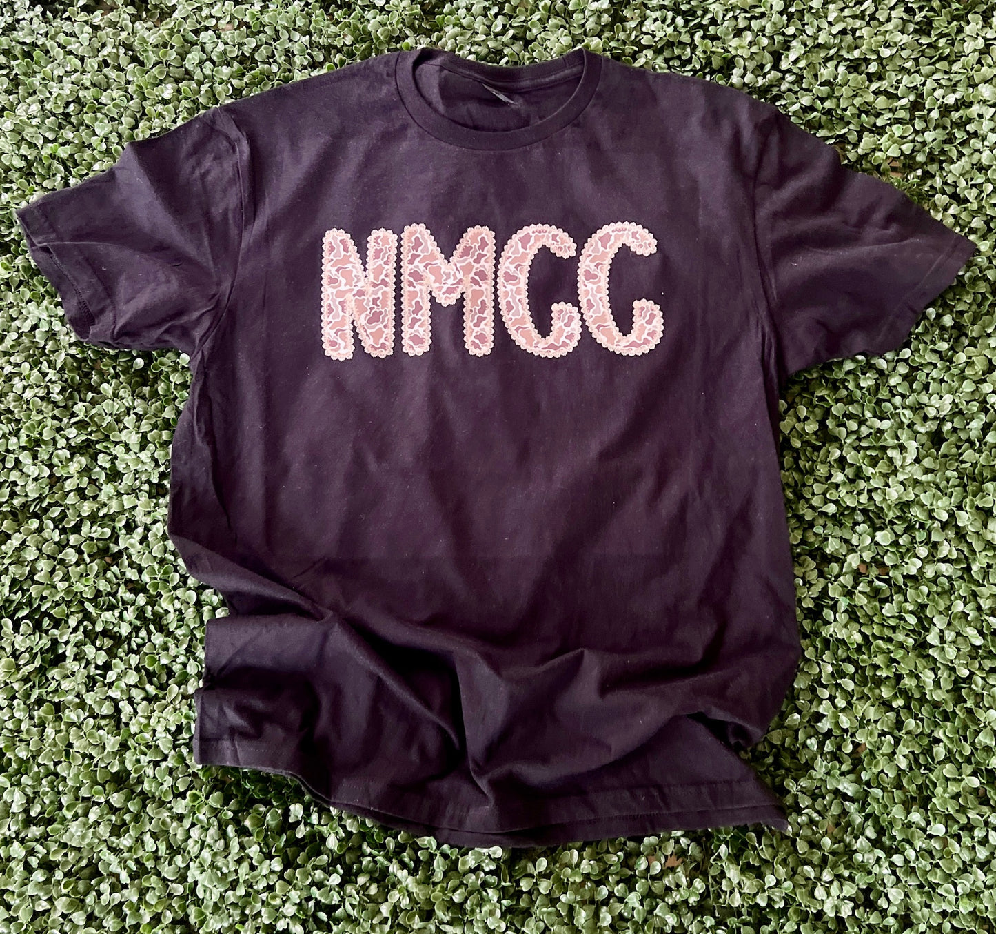 NMCC Camo Lace Print on Gildan Black