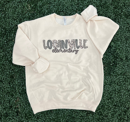 Loganville Elementary Camo/Green/Checkered