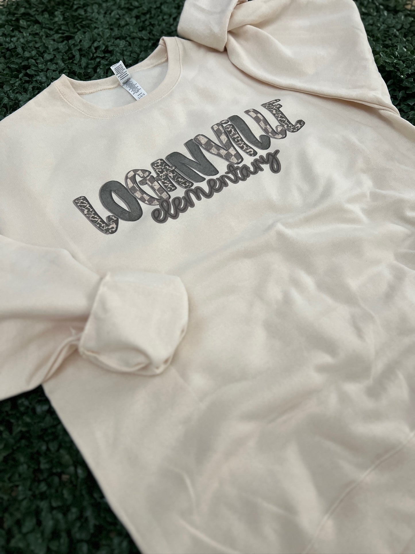 Loganville Elementary Camo/Green/Checkered