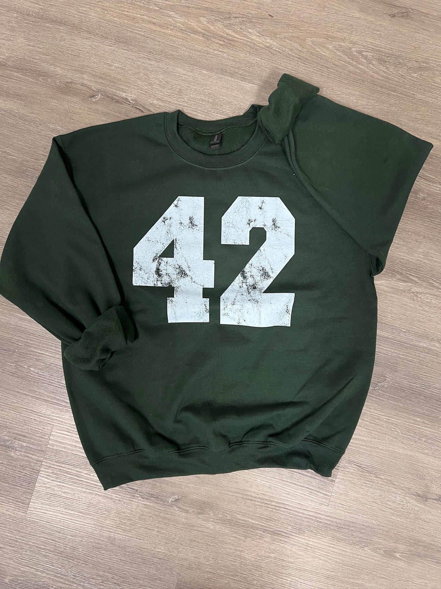 Custom Varsity Number Gildan Sweatshirt