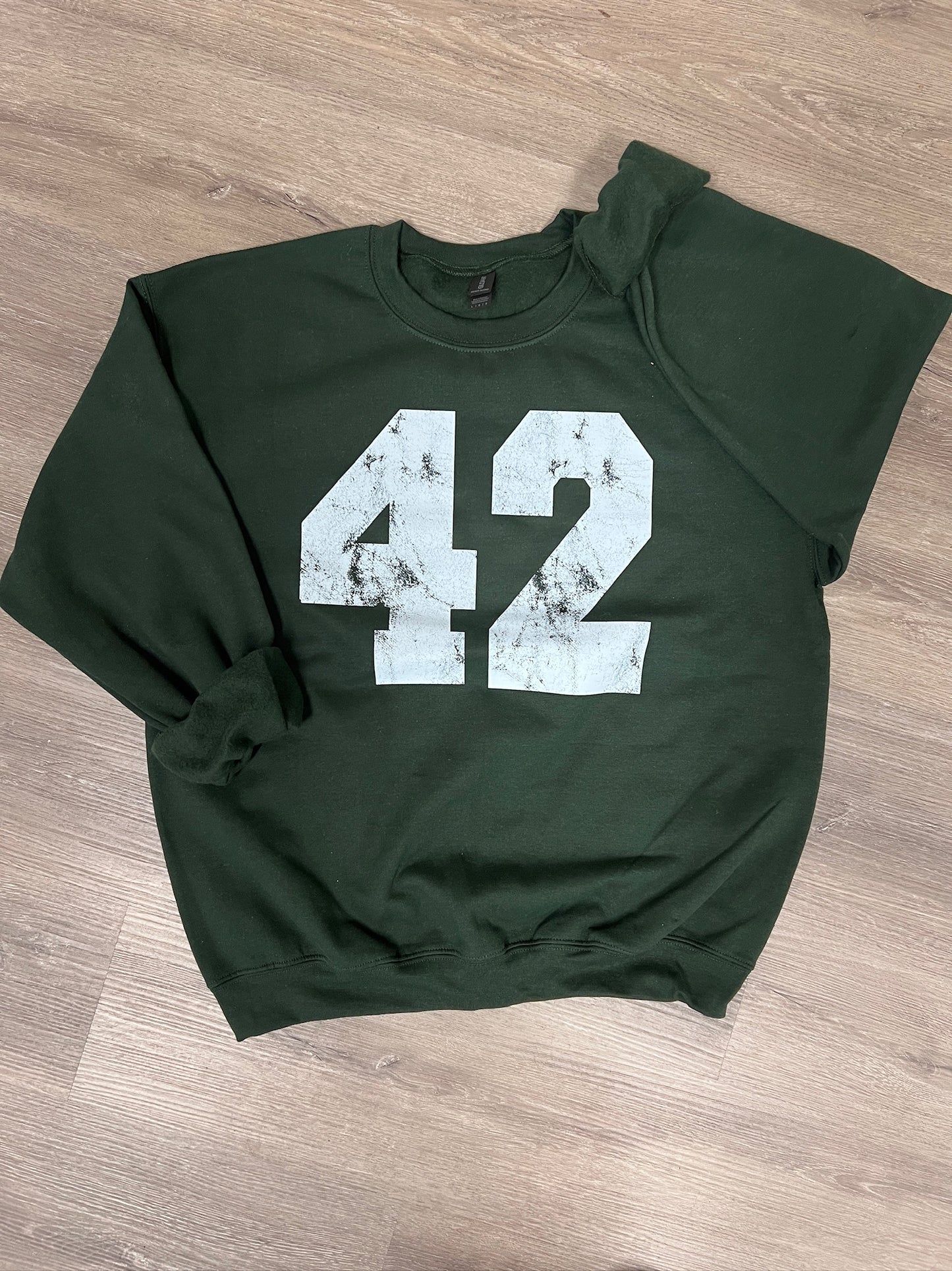 Custom Varsity Number Gildan Sweatshirt