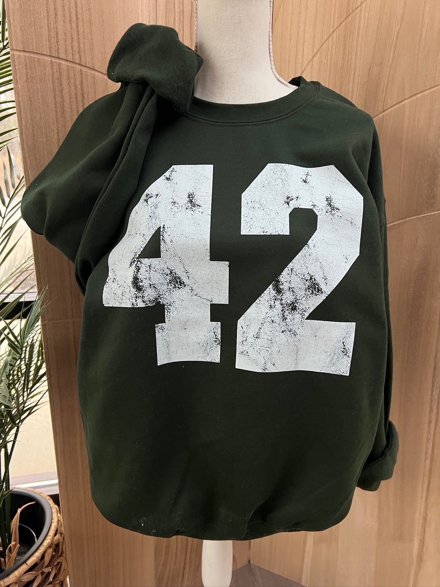 Custom Varsity Number Gildan Sweatshirt