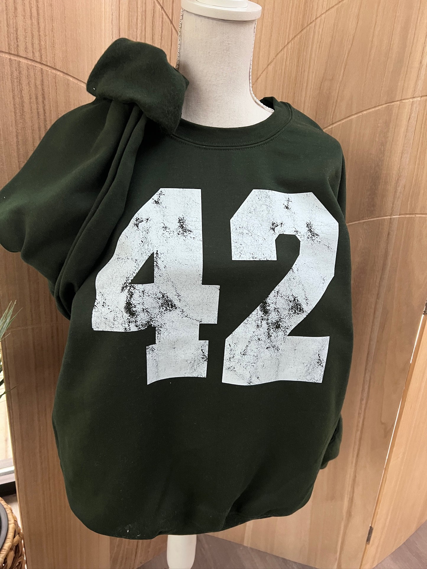 Custom Varsity Number Gildan Sweatshirt