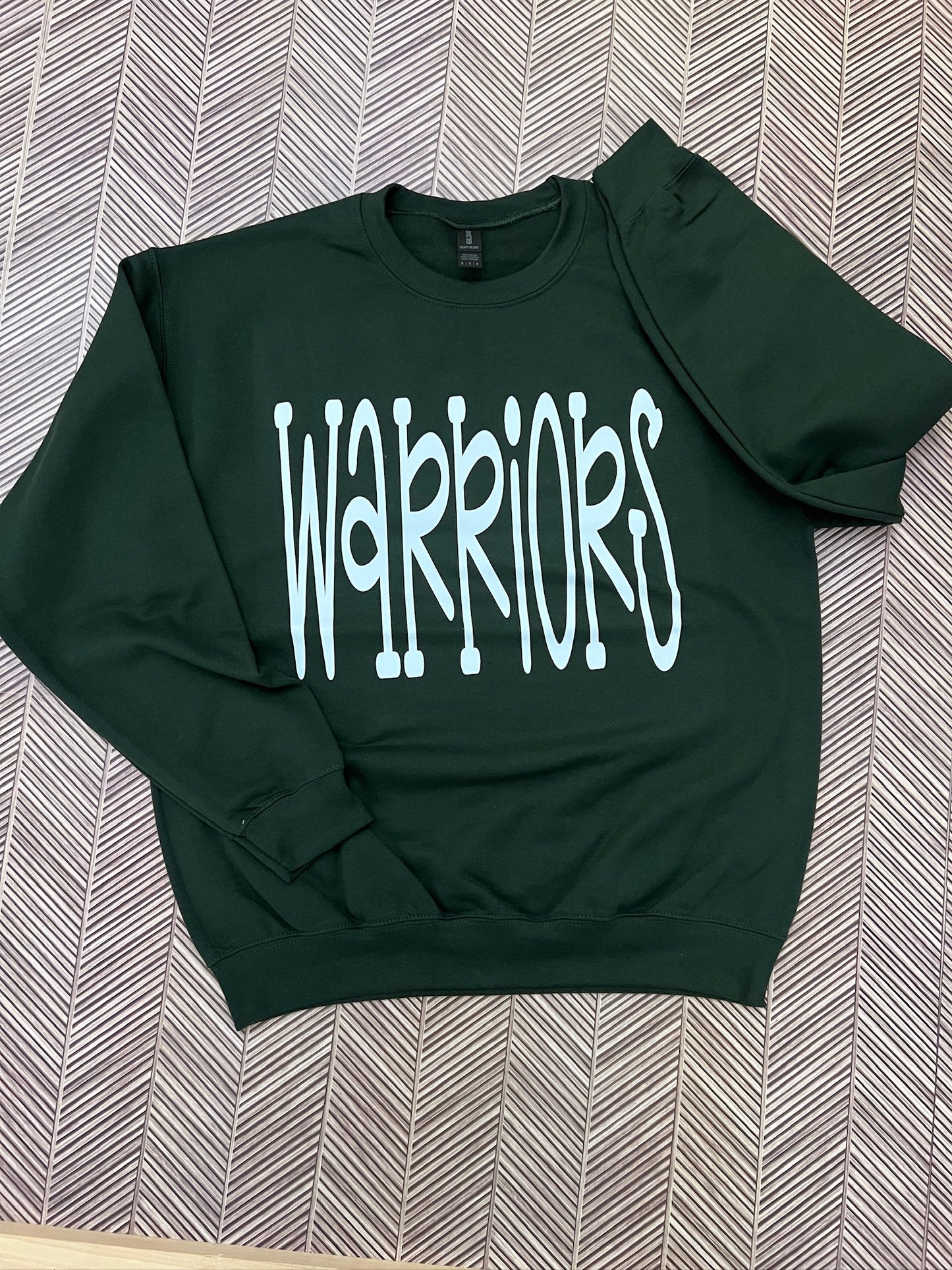 Oversized Mascot : Warriors on GILDAN