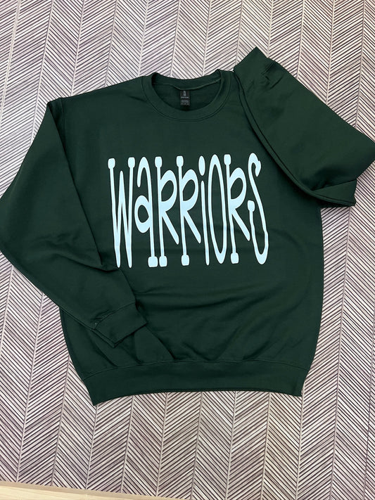 Oversized Mascot : Warriors on GILDAN