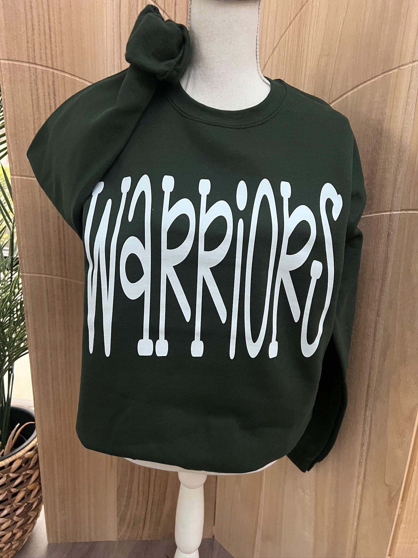 Oversized Mascot : Warriors on GILDAN